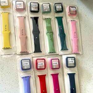 Iphone watch Strap with protector